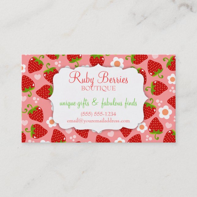 Cupón de fresas (Anverso)