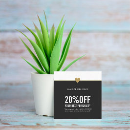 Cupón de salón de belleza simple y elegante