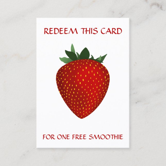 cupón de smoothie de fruta libre (Anverso)