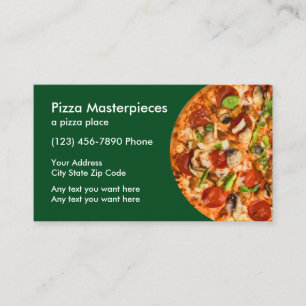 Cupón del restaurante de la pizza