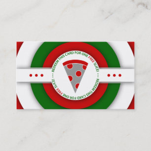 cupón retro FREE PIZZA SLICE