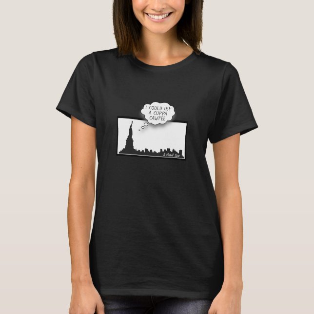 Cuppa Cawfee - Una camiseta de MisterP (Anverso)