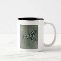 Cups, tazas - cebra carrusel