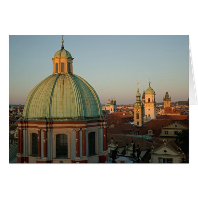 Cúpula de la Iglesia de San Francisco, Praga, Chec (Anverso (Horizontal))