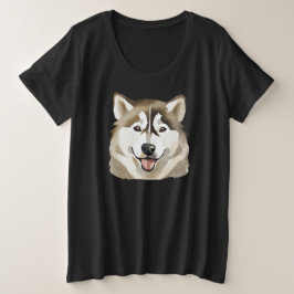 Cura Siberian Husky Dog Wolf Funny huskies Perro M