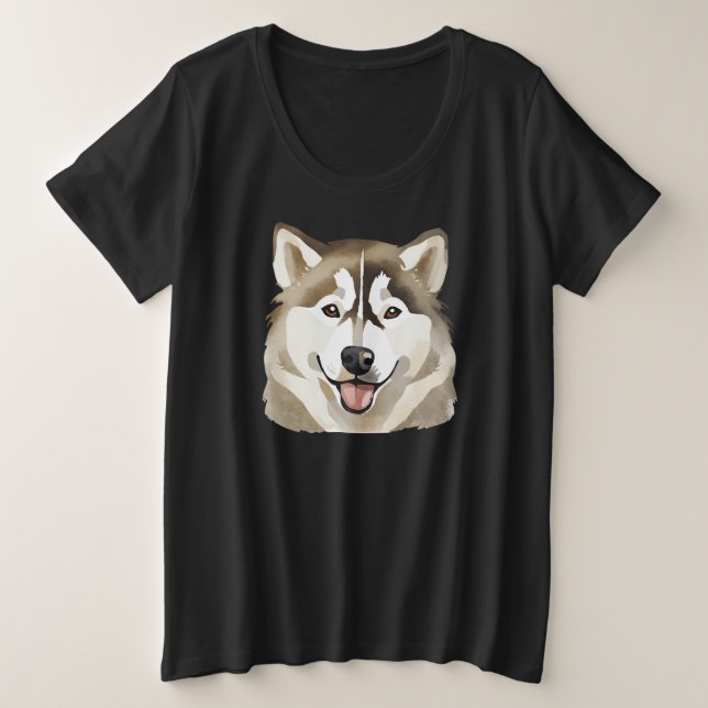 Cura Siberian Husky Dog Wolf Funny huskies Perro M (Anverso del diseño)