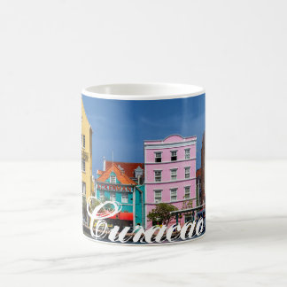 Curaçao en blanco taza blanca clásica de 11 onzas