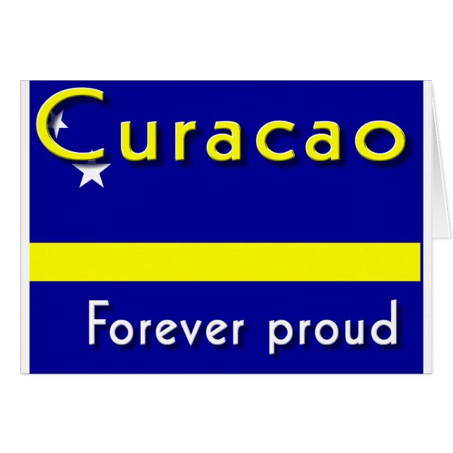 Curacao para siempre orgulloso (Anverso (Horizontal))