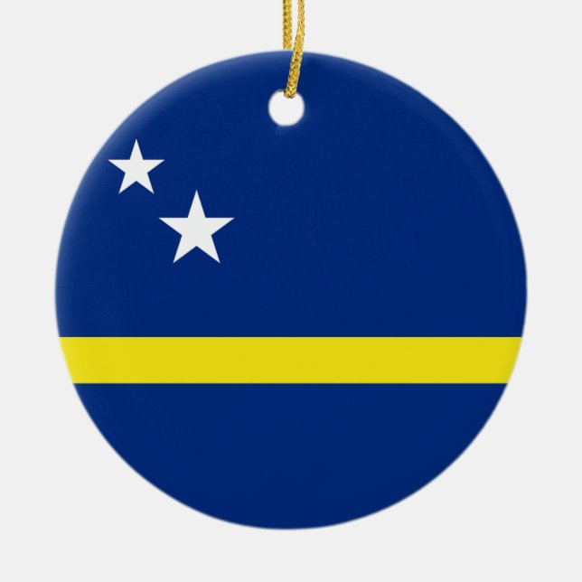 Curaçao señala el ornamento por medio de una (Frente)