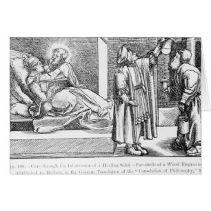 Curación con la intercesión de una cura