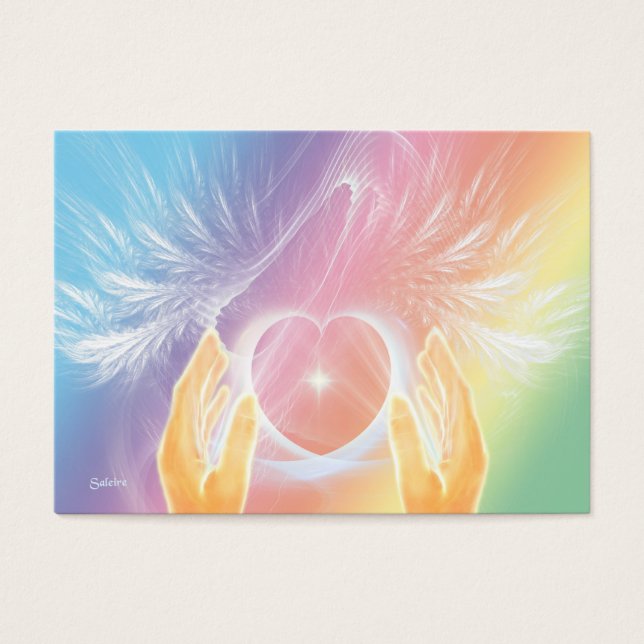 Curando con ángeles (Frente)