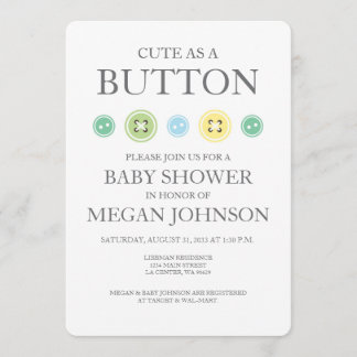 Curar como una invitación de botón Unisex