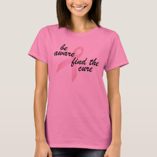 Cure Cure Mama Cancer Ladies Camiseta Rosa