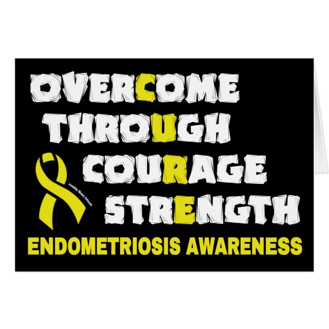 CURE...Endometriosis (Anverso (Horizontal))