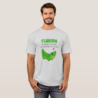 Curiosa camiseta del coligador de Florida