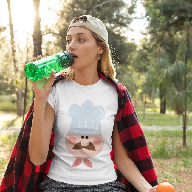 Curiosa Chef Mujeres Camiseta (Subido por el creador)