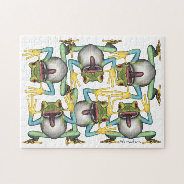 Curiosa Rana Insanely Froggie Puzzle (Horizontal)
