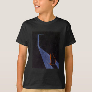"Curiosidad. ... " camiseta de los niños de arte