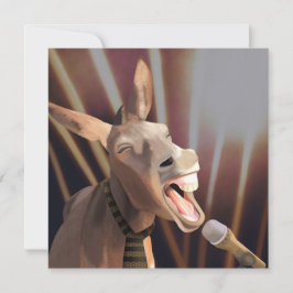 Curioso canto Donkey Farm Animal