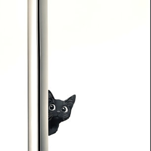 Curioso gato gatito aguijón Pegatina gracioso
