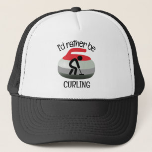 Curling Design Gorra