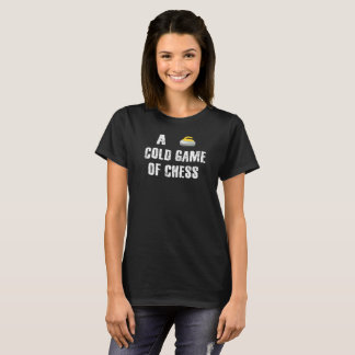 Curling, un juego frío de camiseta de ajedrez