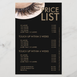 Curly Lashes Extensiones Eyelash Lista de precios 