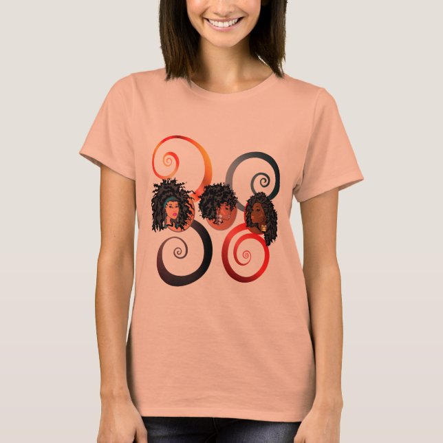 CURLZ "LA Camiseta TRIAD" (Anverso)