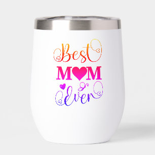 Cursiva de escritura tipográfica de mejor mamá de 