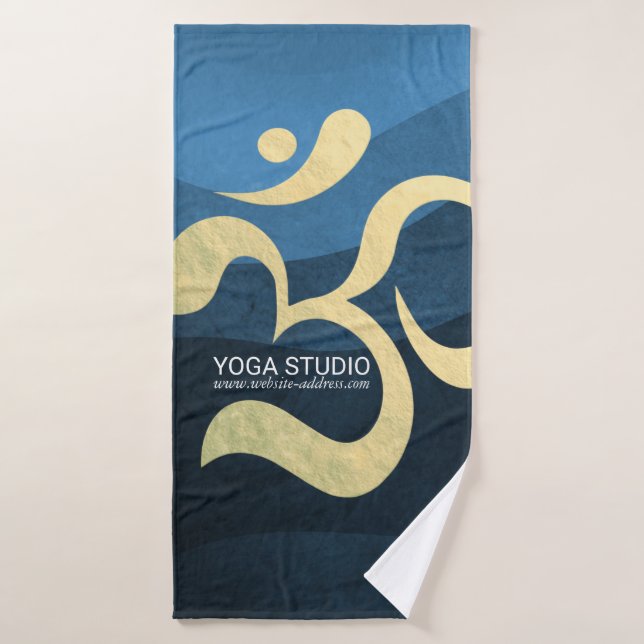 Curso de medicina de yoga para entrenador de vida  (Toalla de baño)