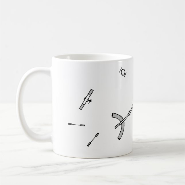 Curso - mi taza afortunada de la agilidad (Izquierda)