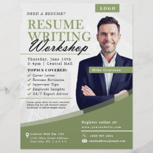 Curso práctico de escritura City Resume Folleto so