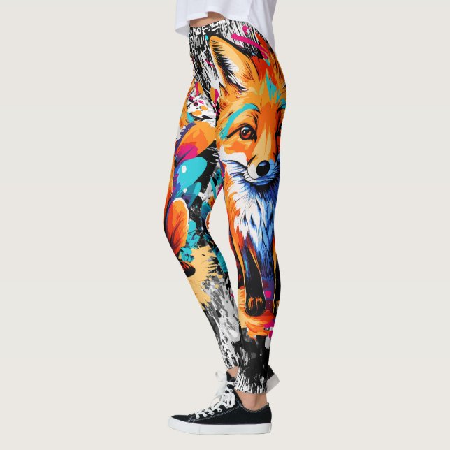 Curte Fox - Fox Leggings (Izquierda)