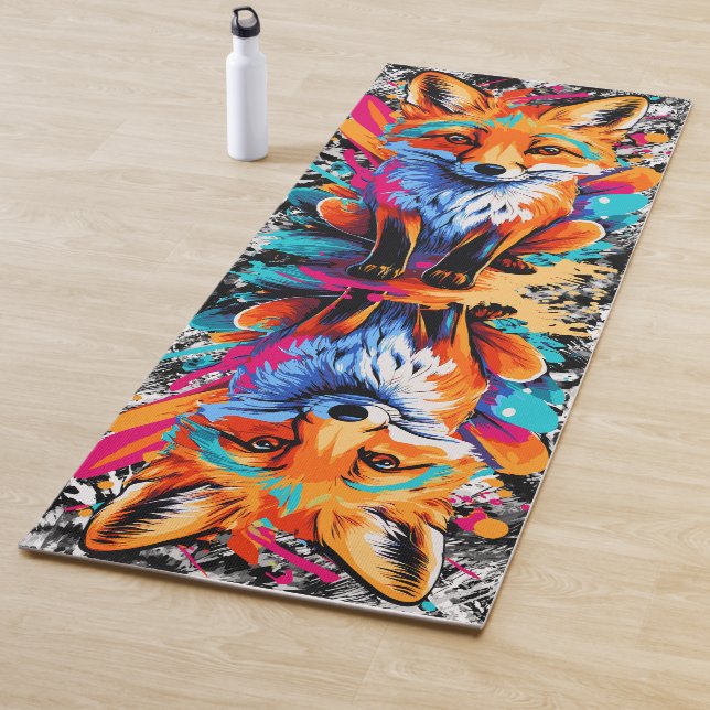Curte Fox - Fox Yoga Mats (In situ)