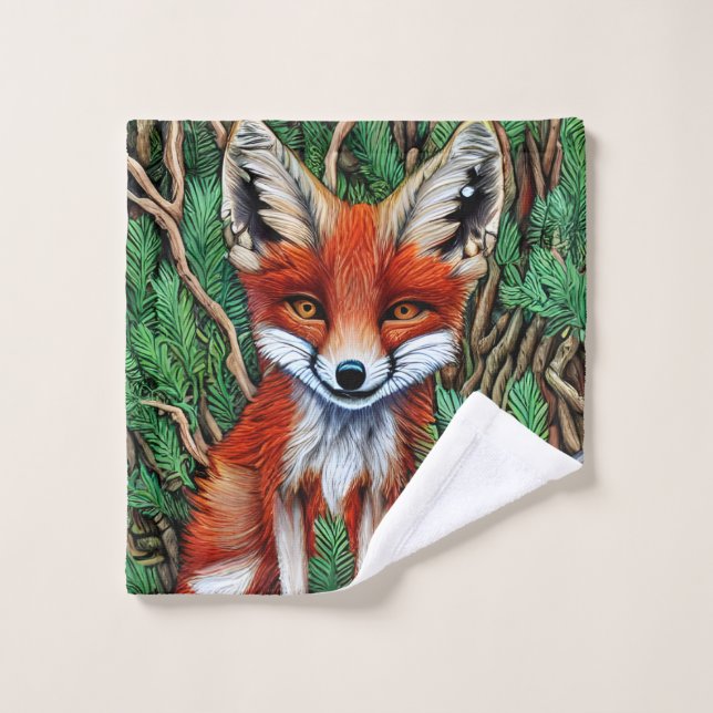 Curte Little Wilderness Fox (Toallita)