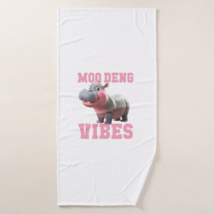 Curte MOO DENG VIBES Only Baby Hippo Kindergarten