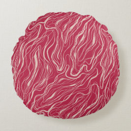 Curvas de esbozo tiran almohada