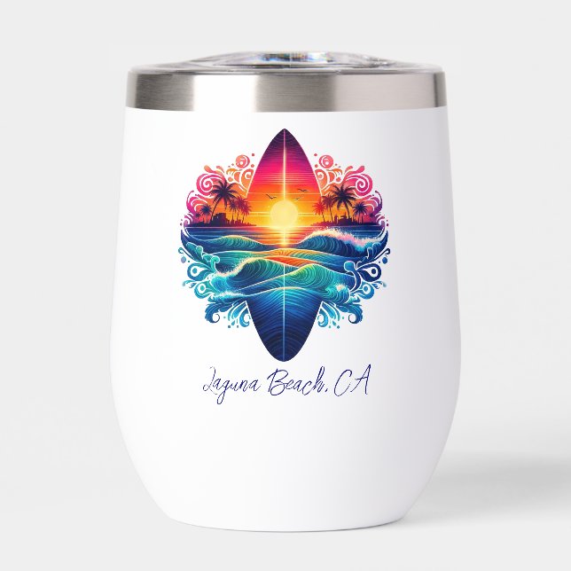 Curvas de Surfboard de Sunset (Frente)