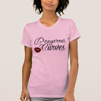 Curvas peligrosas - camiseta de las señoras