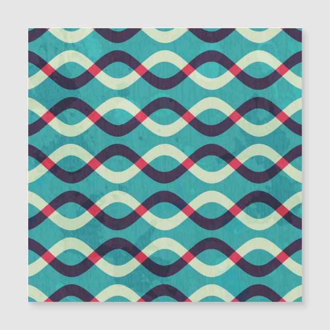 Curvas retro: efecto de patrón de niebla. (Anverso)