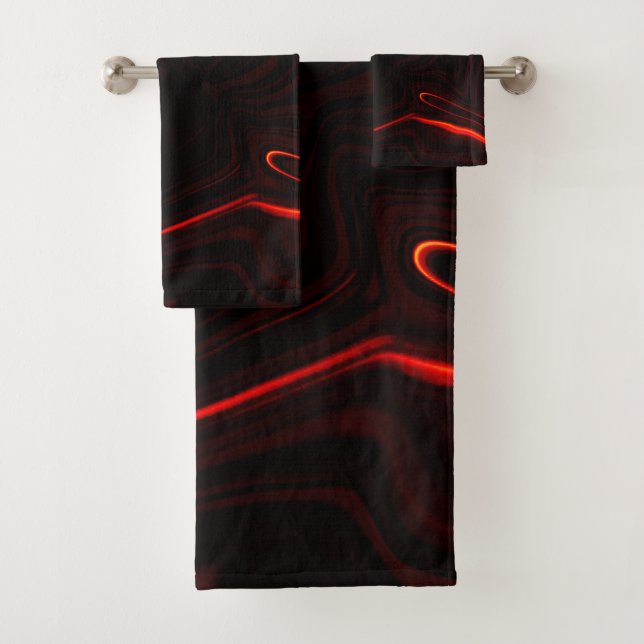 Curvas rojas o ondulaciones en fondos rojos más os (In situ)