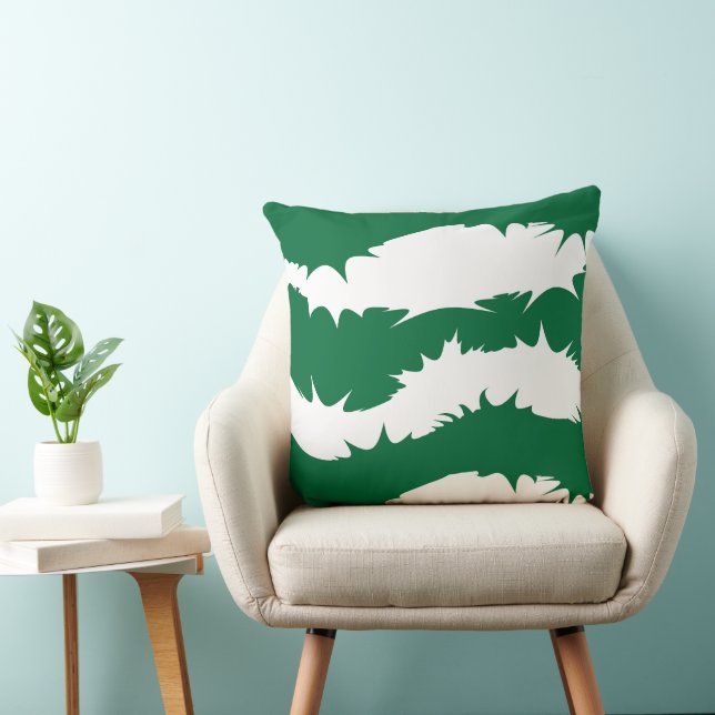 curvas rotas de arte decoración arrojar almohada (Silla)