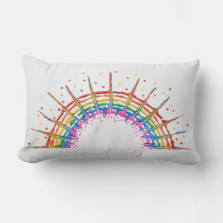 Cushion Arcoiris, cojín lumbar 33 x 53 cm