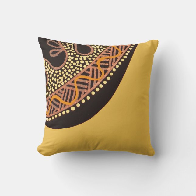 Cushiro de almohada de acento canguro (Anverso)
