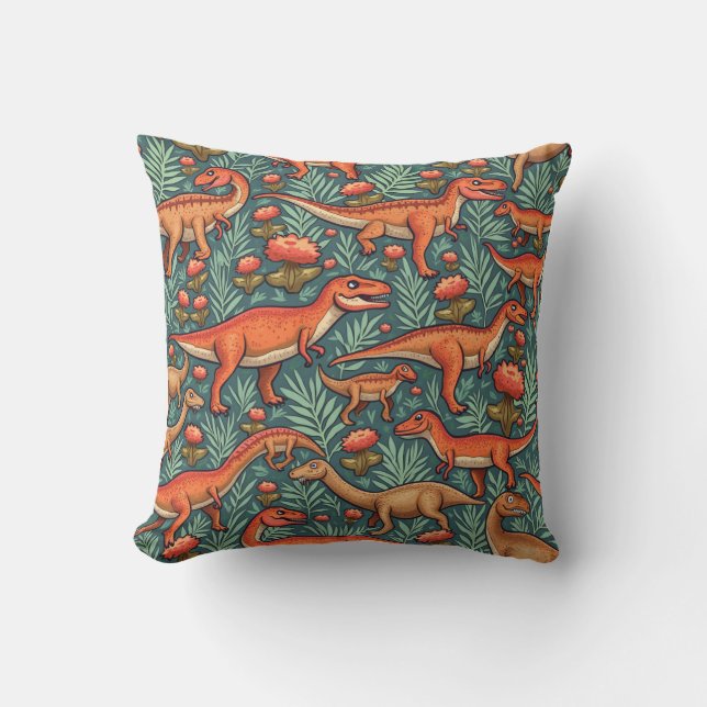 Cushiro de almohada de dinosaurio (Anverso)