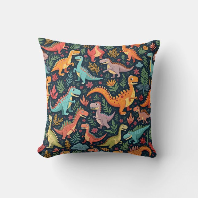 Cushiro de almohada de dinosaurio (Anverso)