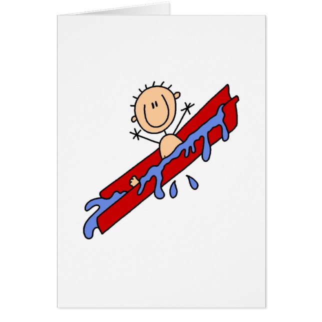 Custodia de Guay en la tarjeta del tobogán (Frente)