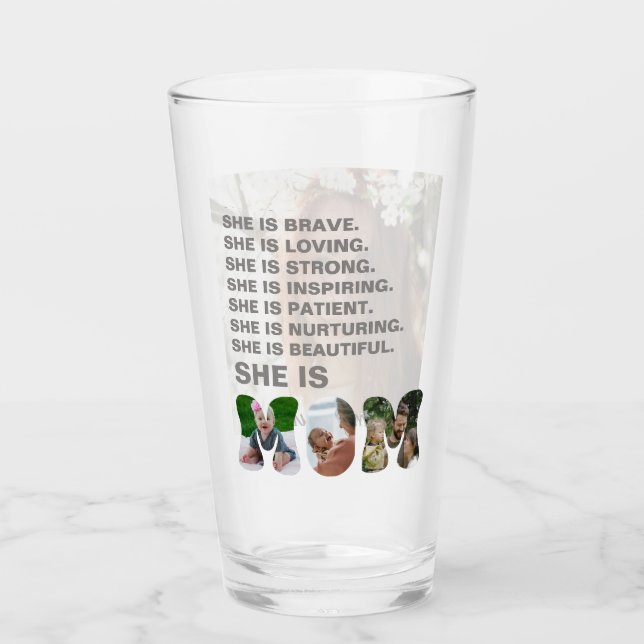 Custom Affirmation New Mom photo Gift (Anverso)