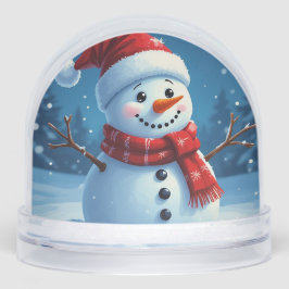 Custom Christmas Winter Snow Globe