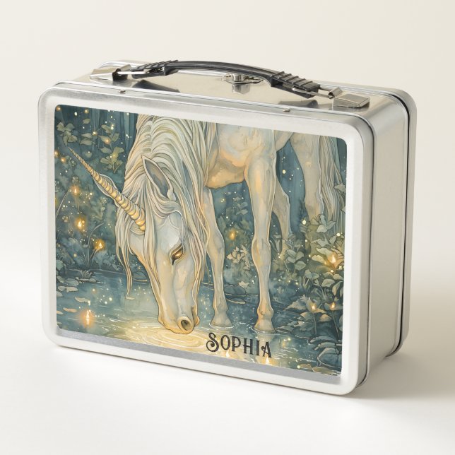 Custom Enchanted Emerald Forest Unicorn  (Reverso)